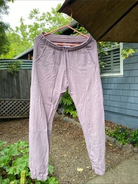 Colorful Standard XS joggers Sweatpants lilac purple organic cotton